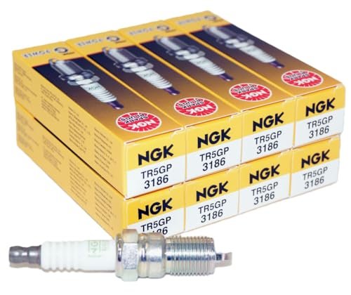 NGK # 3186 G-Power Platinum Spark Plugs TR5GP 8 PCS