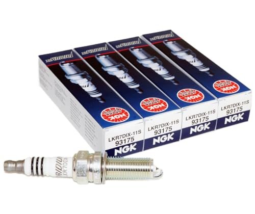 NGK LKR7DIX-11S Iridium IX Spark Plug (93175 4 Pack