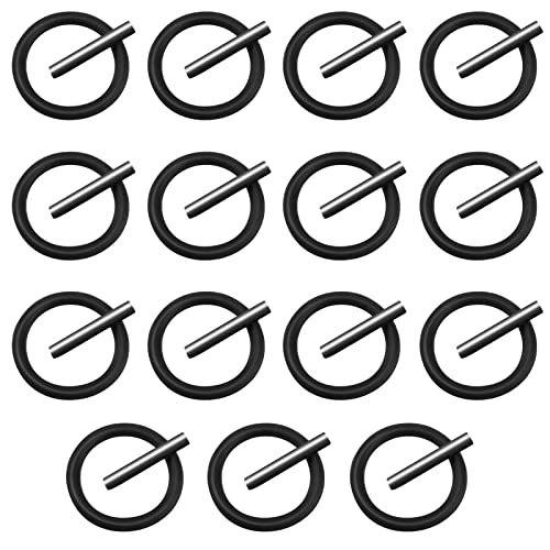 30 Pcs Replacement Pin and O-Ring,4mm Impact Ring and Pins