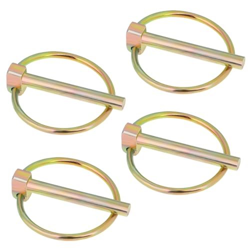 4pcs Heavy Duty Lynch Pin Assortment Kit 1/4 Inch for