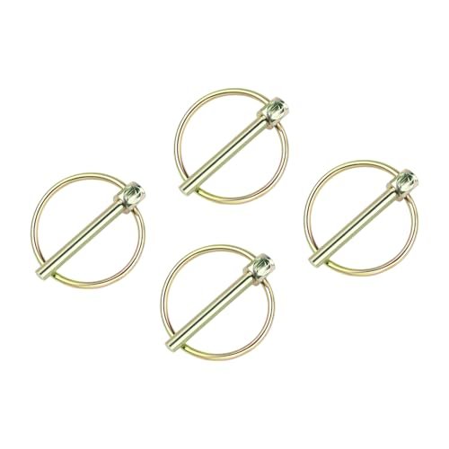 Yuntop 4 PCS Heavy Duty Lynch Pin with Ring