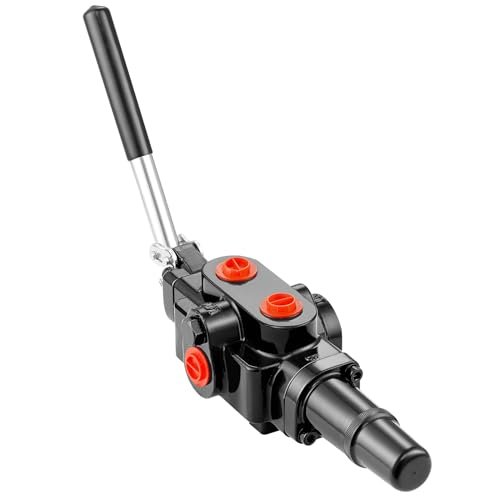 VEVOR Hydraulic Log Splitter Valve 1 Spool, 25GPM Joystick...