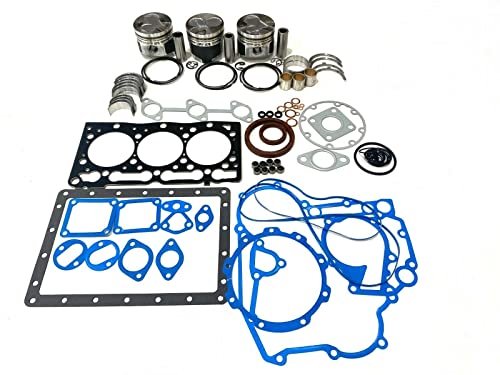 Engine Overhaul Rebuild Kit Fits Kubota D1105 Diesel Tractor