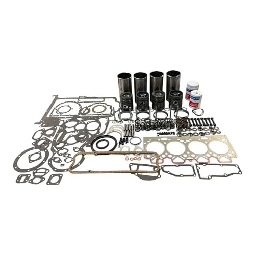 Engine Overhaul Rebuild Kit STD Perkins 4.236 Lip Seal...