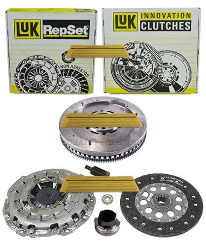 LUK REPSET CLUTCH KIT+OEM DUAL MASS DMF FLYWHEEL BMW 540i