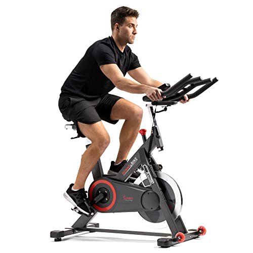 Sunny Health & Fitness Premium Indoor Cycling Smart...