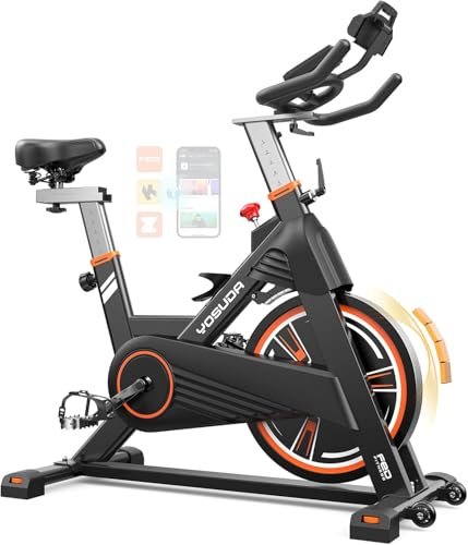 YOSUDA PRO Magnetic Exercise Bike 350 lbs Stationary Silent...