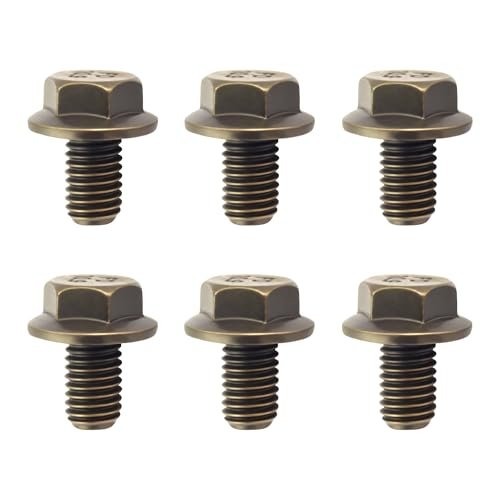 6PCS Torque Converter Bolts Replacement OEM#...