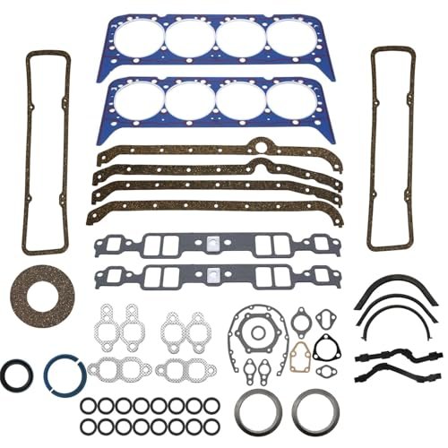 1 Set Overhaul Engine Gasket Adapter Kit Full Gasket SBC