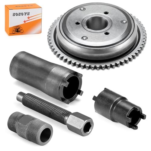 Starter Clutch Kit Flywheel Puller & Nut Tool GY6 125cc