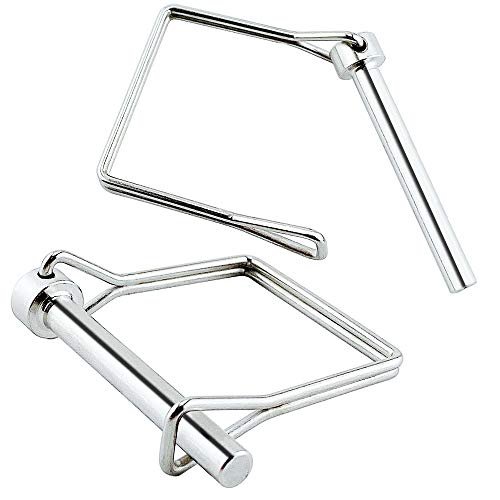 2 Pack Full 316 SS Square Pto Safety Coupler Pin