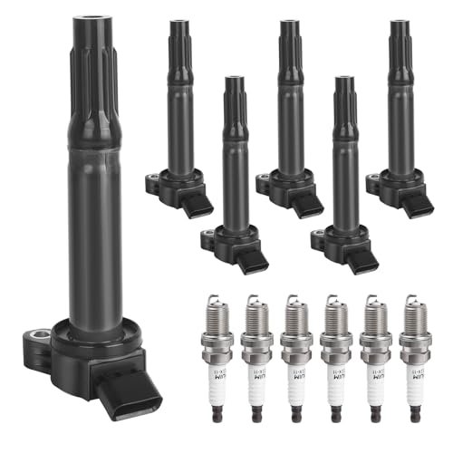 Ignition Coil Pack Spark Plugs Replacement for Toyota Lexus...