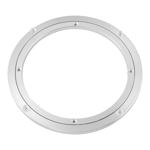 QDiShi 16 Inch Lazy Susan, Heavy Duty Aluminum Swivel...