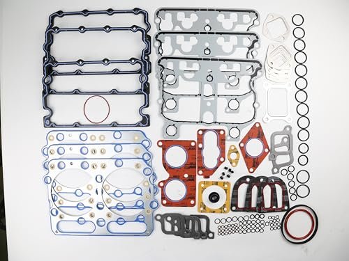 Merakm Engine Overhaul Gasket Kit for Cummins N14 Upper...
