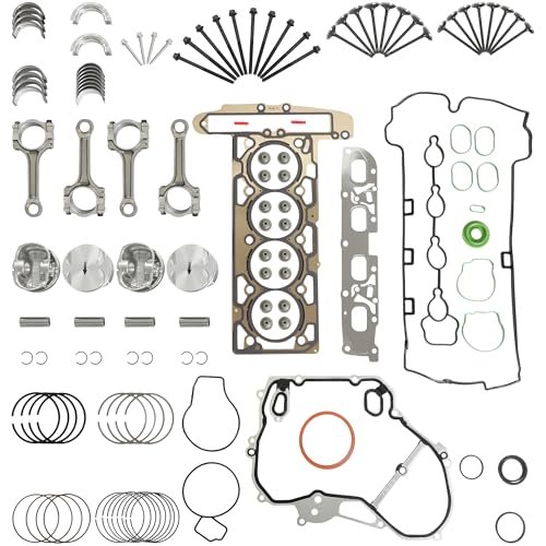 Ecotec 2.4 Engine Rebuild Overhaul Pistons Valves Kit GM...