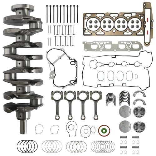 GM 2.4L Ecotec Engine Overhaul Rebuild Kit Pistons, Crank,...