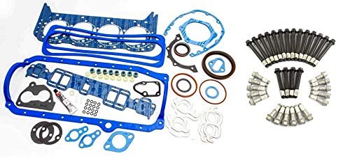 Fel Pro 260-1269 Overhaul Gasket Kit & Head Bolts SBC