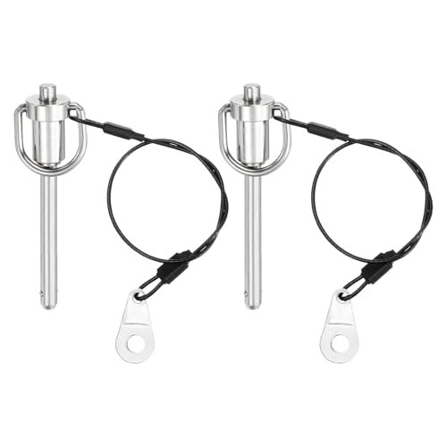 uxcell 2 Pcs Quick Release Pin, 1/4