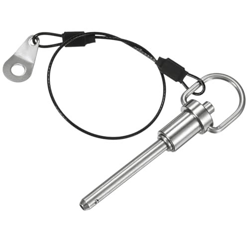 M METERXITY Push-Button Ball Locking Pin, 1/4