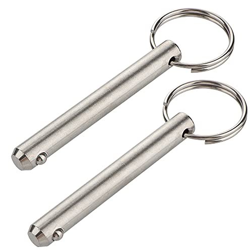 2 Pcs Large Quick Release Pins, Diameter 3/8