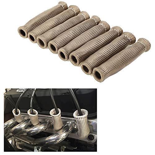 Titanium Spark Plug Wire Boots Thermal Protection 2500...