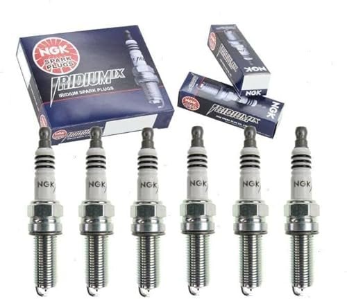 Pack of 6 NGK Iridium IX Spark Plugs V6