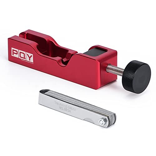 PQY Universal Spark Plug Gap Tool with 32 Blades Gauge