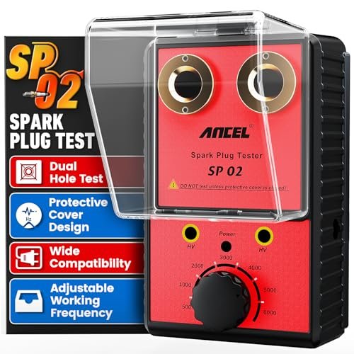 ANCEL SP02 Spark Plug Tester Automotive Engine Ignition...