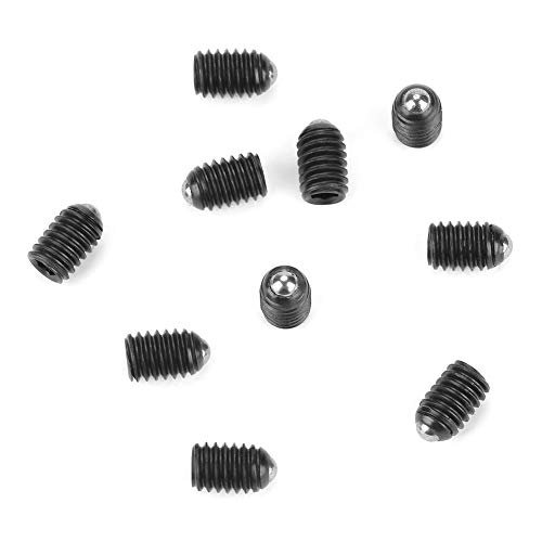 10pcs M4 Screw Thread Ball Spring Plungers Hex Steel M4x6