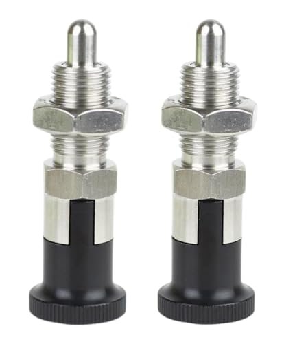 2PCS Stainless Steel Plunger Pin Tool Chest Spring Loaded...