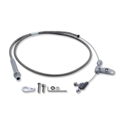 IMOOA GM Stainless Steel Braided Kick Down Cable Detent...