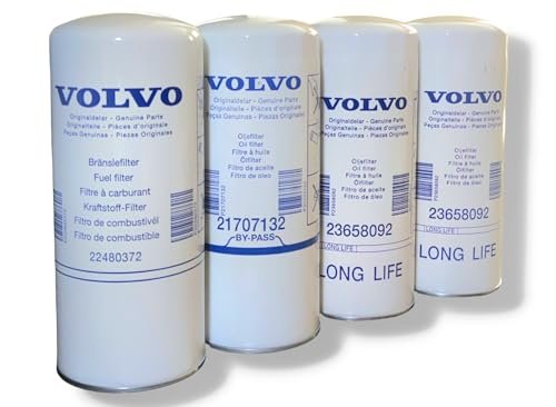 D12, D13 Filter Service Kit Compatible with Volvo Engines