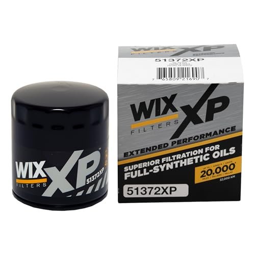 WIX 51372XP WIX XP Oil Filter Replacement, for Synthetic Oil