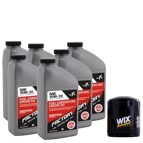 Factory Racing Parts Basic Oil Change Kit Jeep 4.0L 10W-30