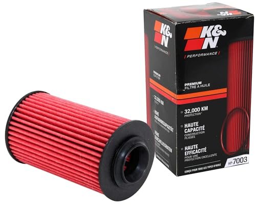 K&N Premium Oil Filter: 20,000 Mile Engine Protection...