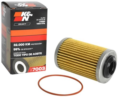 K&N Select Oil Filter: Designed to Protect your Engine,...