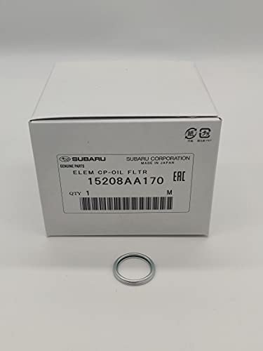 Subaru Oil Filter and Crush Gasket for WRX BRZ