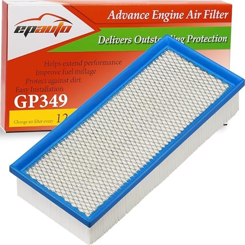 EPAuto GP349 (CA10349) Engine Air Filter Replacement for...