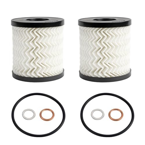 Engine Oil Filter Fits for BMW Mini Cooper 2 Pcs