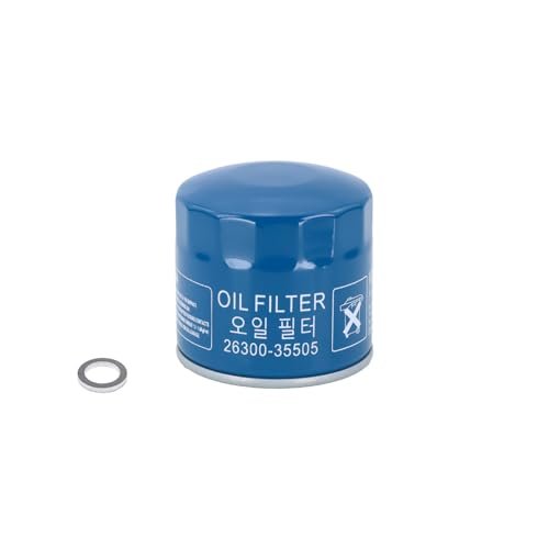 Kefly 26300-35505 Engine Oil Filters Fits for Hyundai Kia