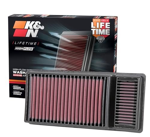 K&N Performance Diesel High-Flow Lifetime Engine Air Filter...