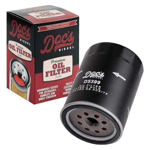 Doc's Diesel Oil Filter, Fits 6.6L Duramax Chevrolet/GMC...