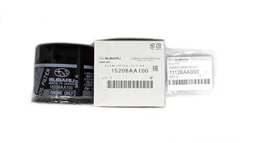 Subaru Engine Oil Filter & Crush Gasket Kit 2 Pack