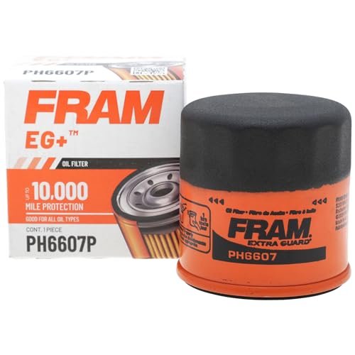 FRAM EG+ PH6607P, 10K Mile Change Automotive Oil Filter