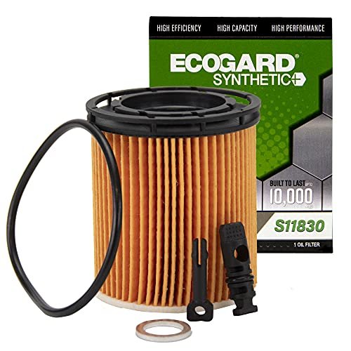 ECOGARD S11830 Premium Cartridge Engine Oil Filter for...
