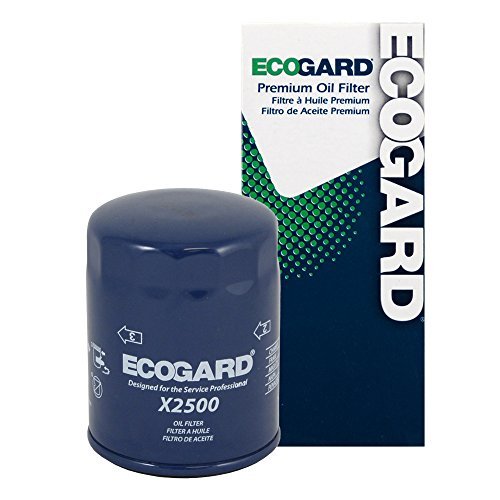 ECOGARD X2500 Spin-On Engine Oil Filter for Conventional Oil