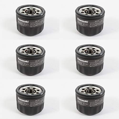Kawasaki 6 Pack Genuine 49065-0721 Oil Filter OEM Replaces...