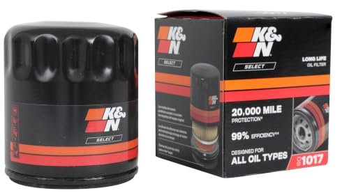 K&N Select Oil Filter: Designed to Protect your Engine,...