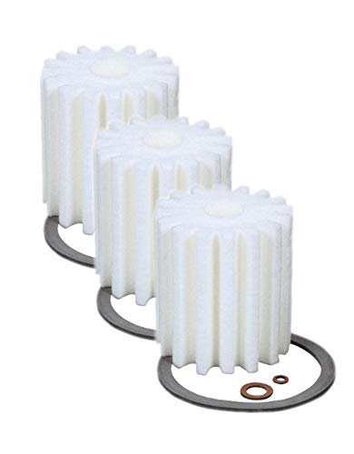 3 (Three) RF-1 Micron Rated Fuel Oil Filters Fit 1A-25A